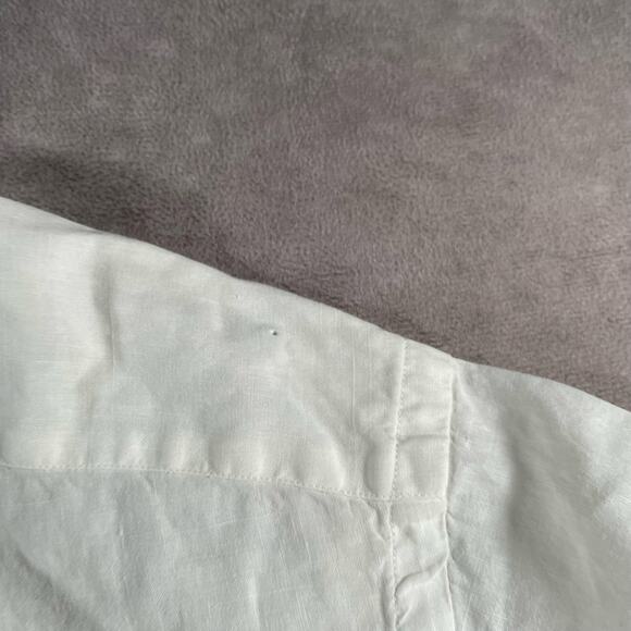 Polo by Ralph Lauren Curham Classic Fit Short Sleeve White Button Up - Picture 7 of 8